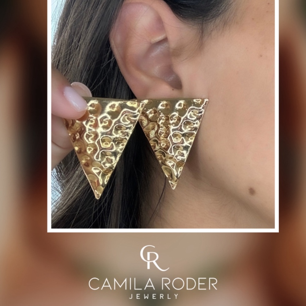 Stunning Triangle Earrings